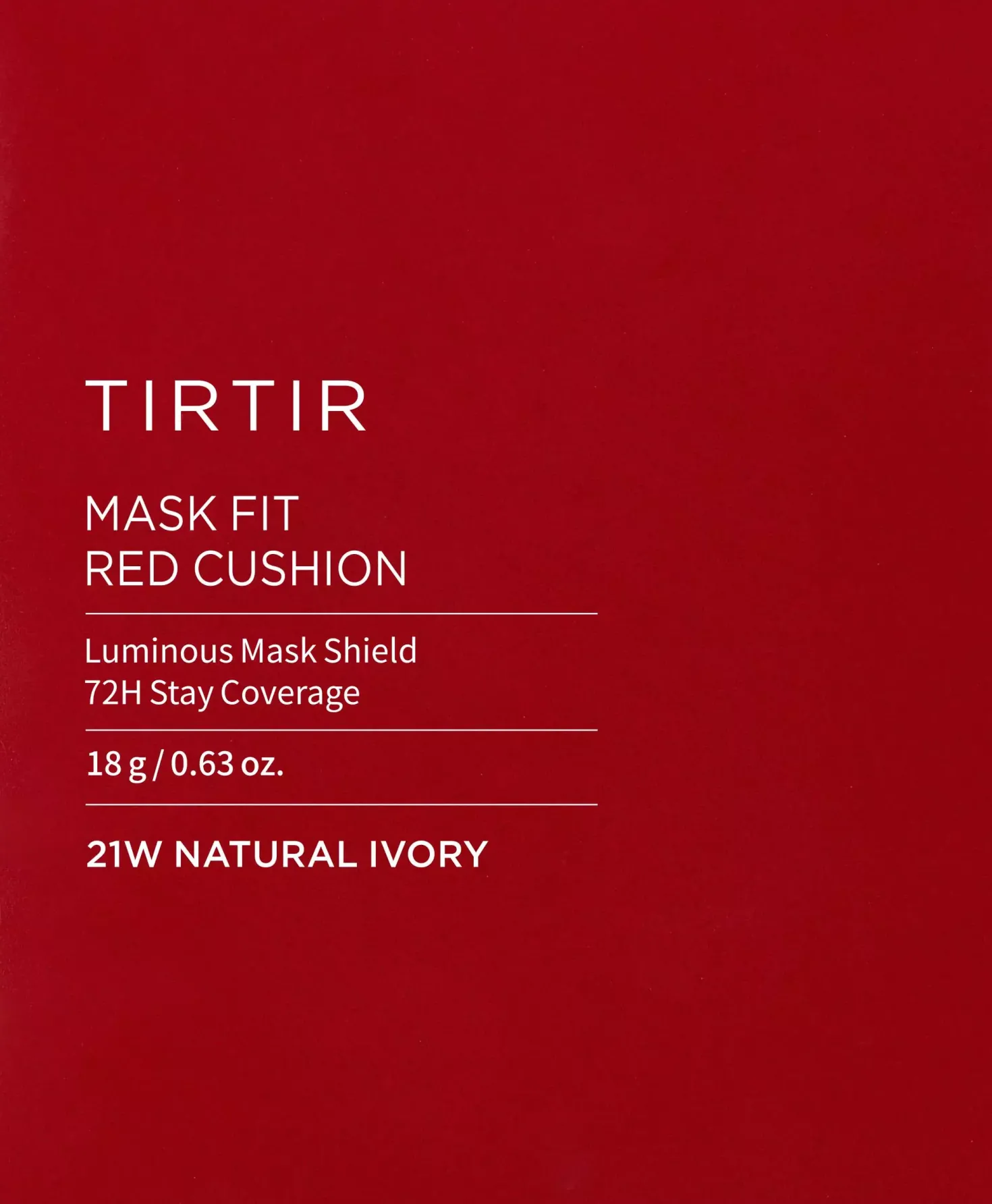 TIRTIR Mask Fit Red Cushion 24W Soft Beige