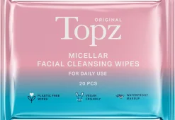 TopzDaily Micellar Facial Cleansing Wipes 20 stk
