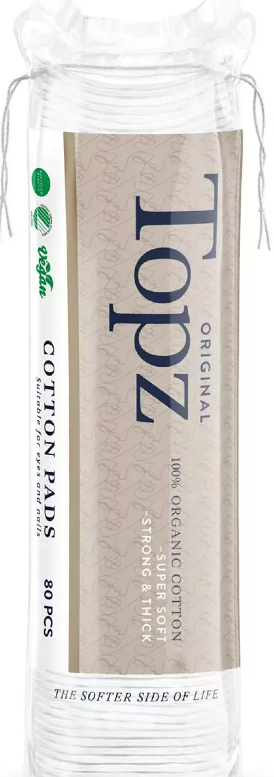 TopzPremium Make Up Pads 80 stk