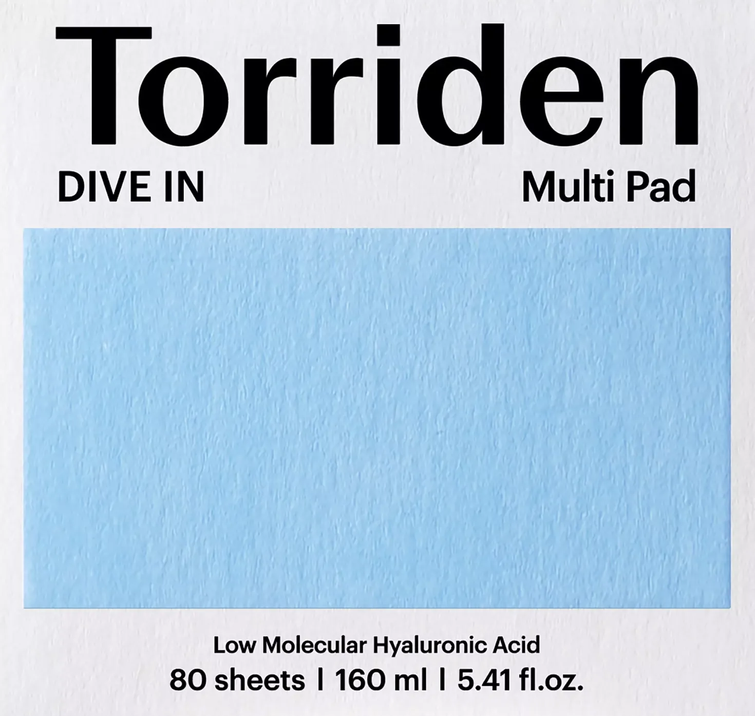 TorridenDIVE IN Low Molecular Hyaluronic Acid Multi Pad 80 stk