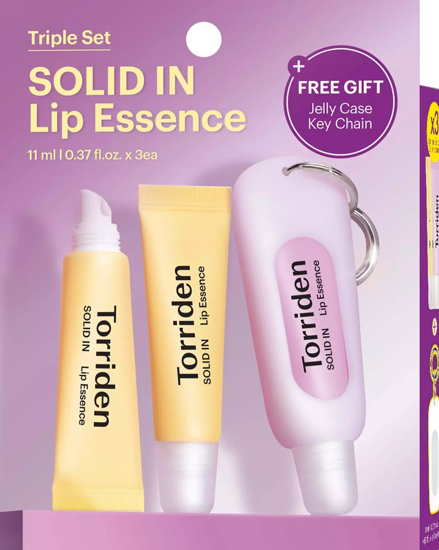 TorridenSOLID-IN Lip Essence Triple Set 3 x 11 ml