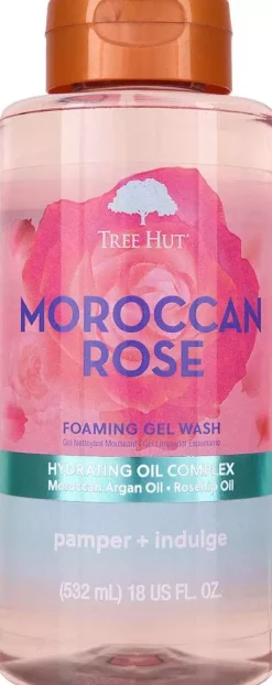 Tree Hut Foaming Gel Wash Moroccan Rose 532 ml
