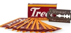 Treet Carbon Steel Double Edge Razor Blades 5-Pack 5 stk