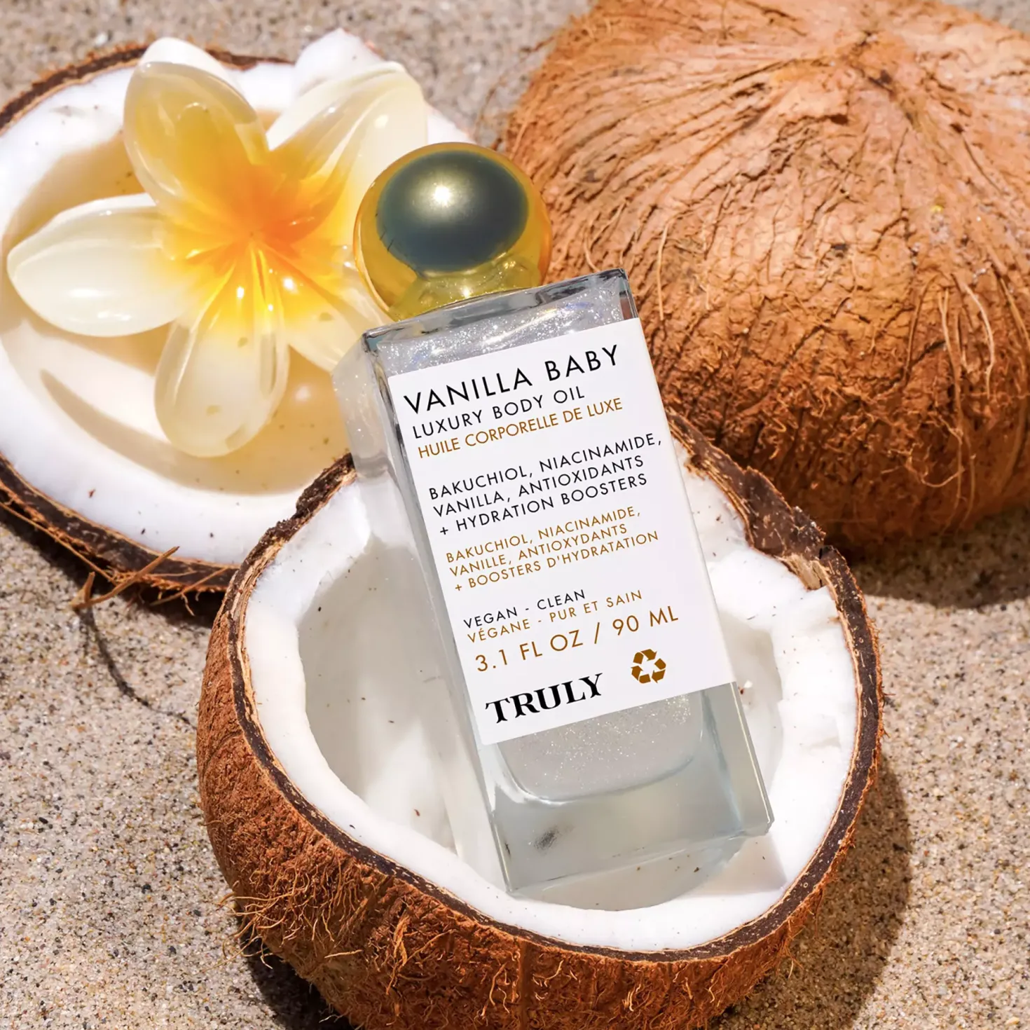 Truly Vanilla Baby Body Oil 90 ml