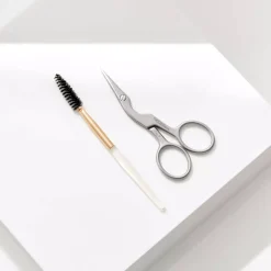 Tweezerman Brow Shaping Scissors & Brush