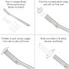 Tweezerman Facial Razor Replacement Blades