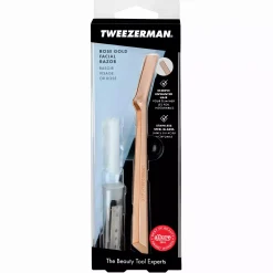 Tweezerman Facial Razor Silver
