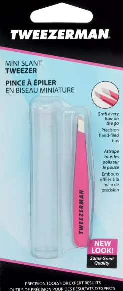 Tweezerman Mini Slant Tweezer Classic Stainless
