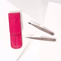 Tweezerman Petite Tweeze Set Pink Case