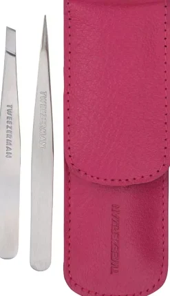 Tweezerman Petite Tweeze Set Pink Case