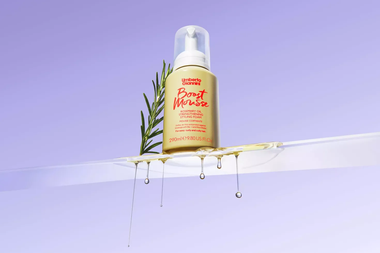 Umberto Giannini Strong Curls Styling Foam 290 ml