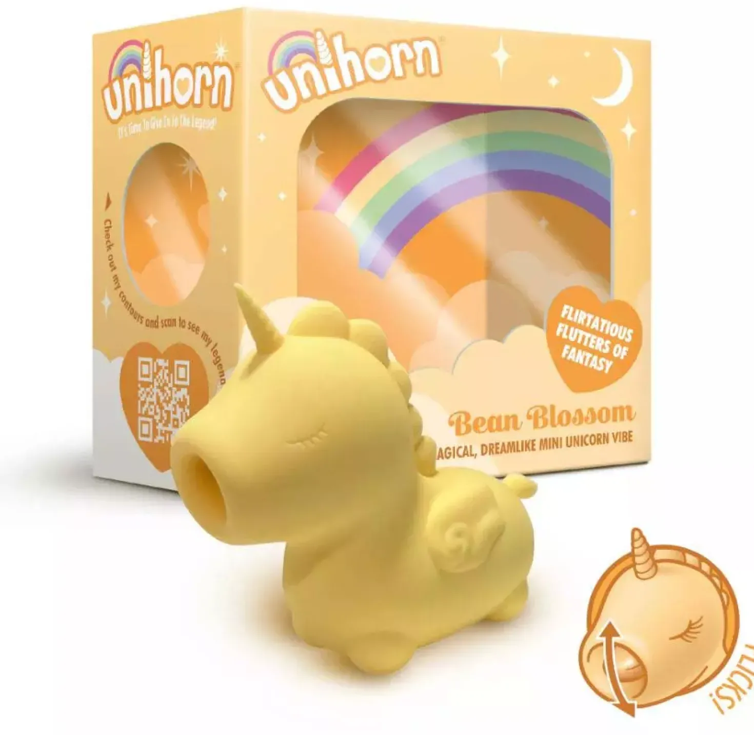 Unihorn Mount'n Peak Licking Clitoral Vibrator