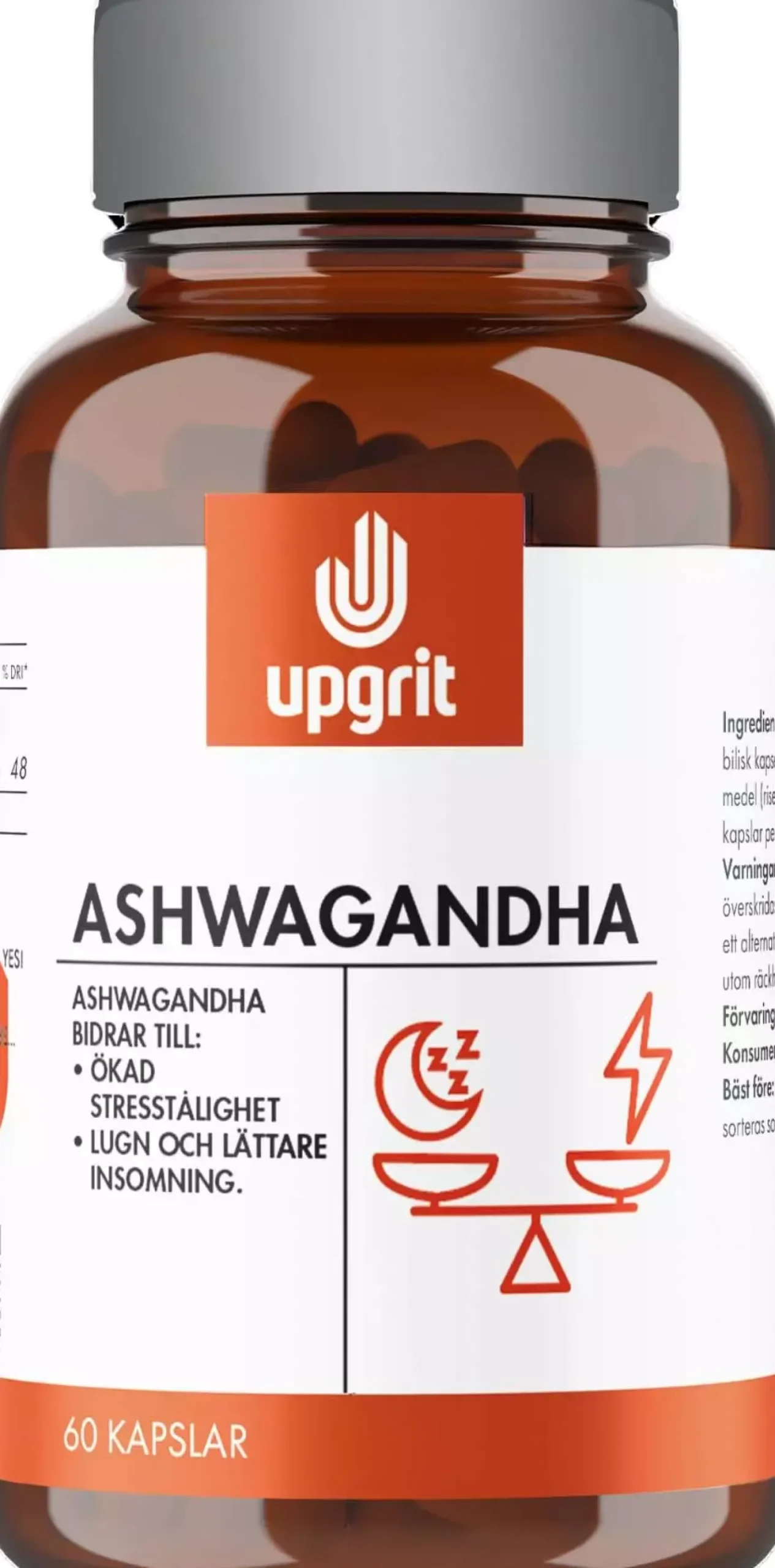 Upgrit Ashwaganda 60 stk