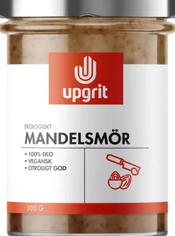 Upgrit Mandelsmör EKO 300 g