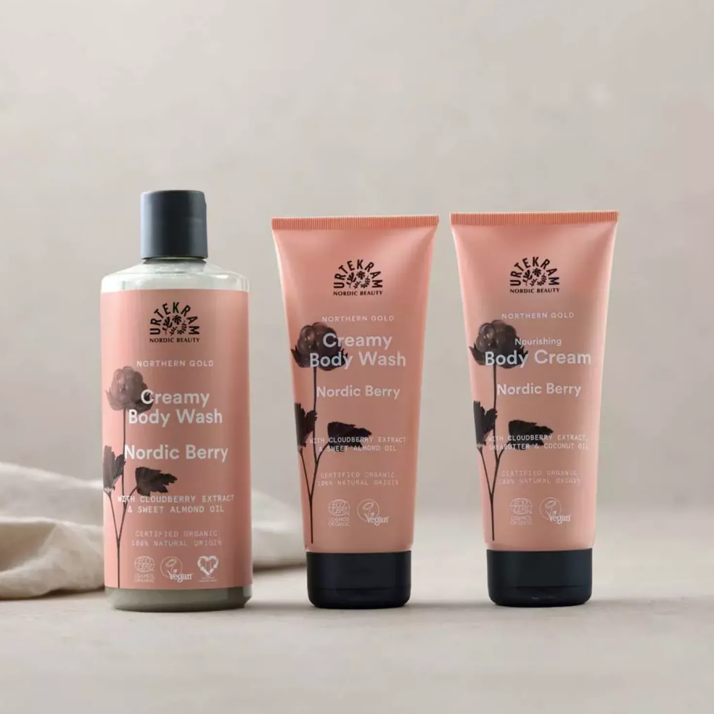 UrtekramNordic Berry Creamy Body Wash 200 ml