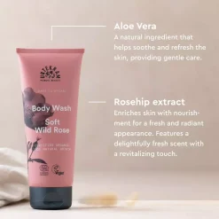 UrtekramSoft Wild Rose Dare to Dream Body Wash 200 ml