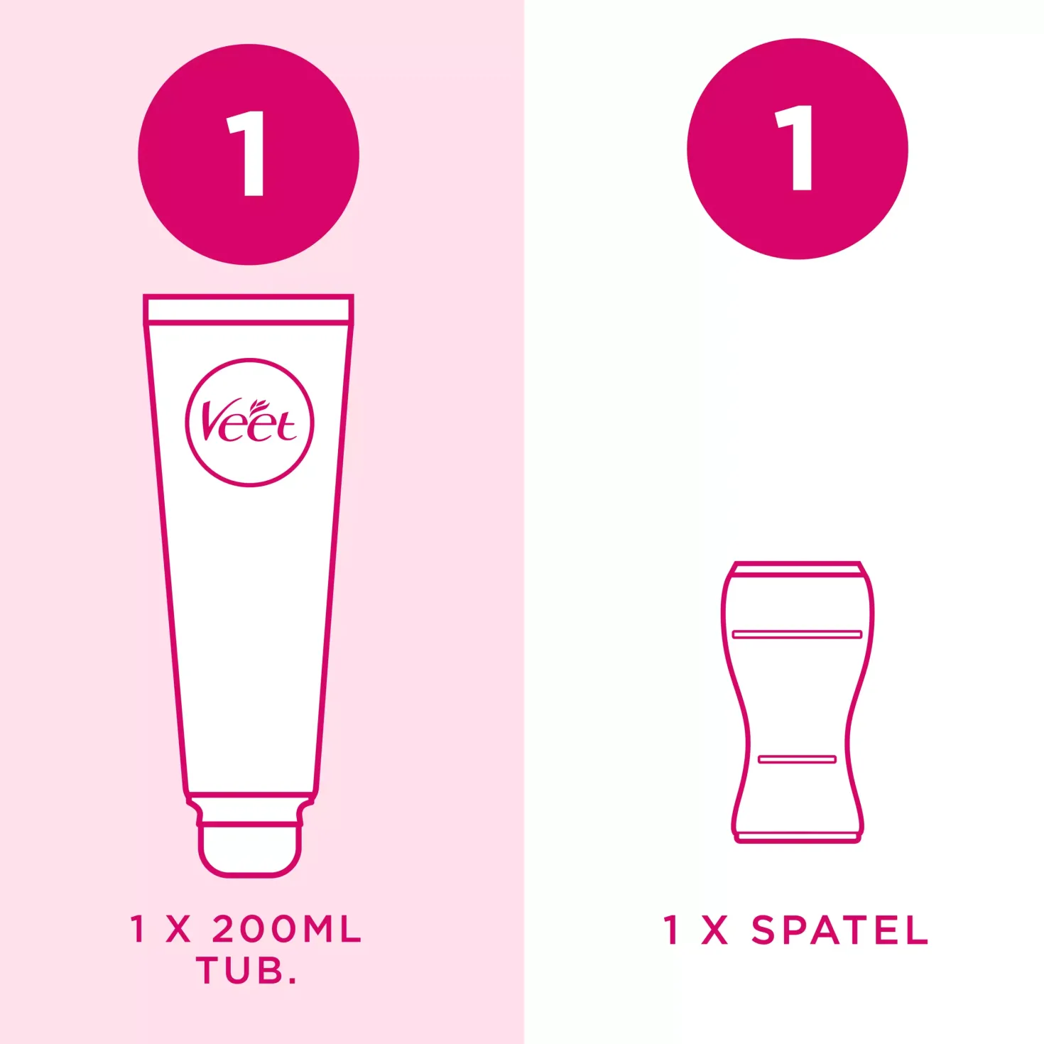 Veet Hair Removal Cream Dry Skin 200 ml