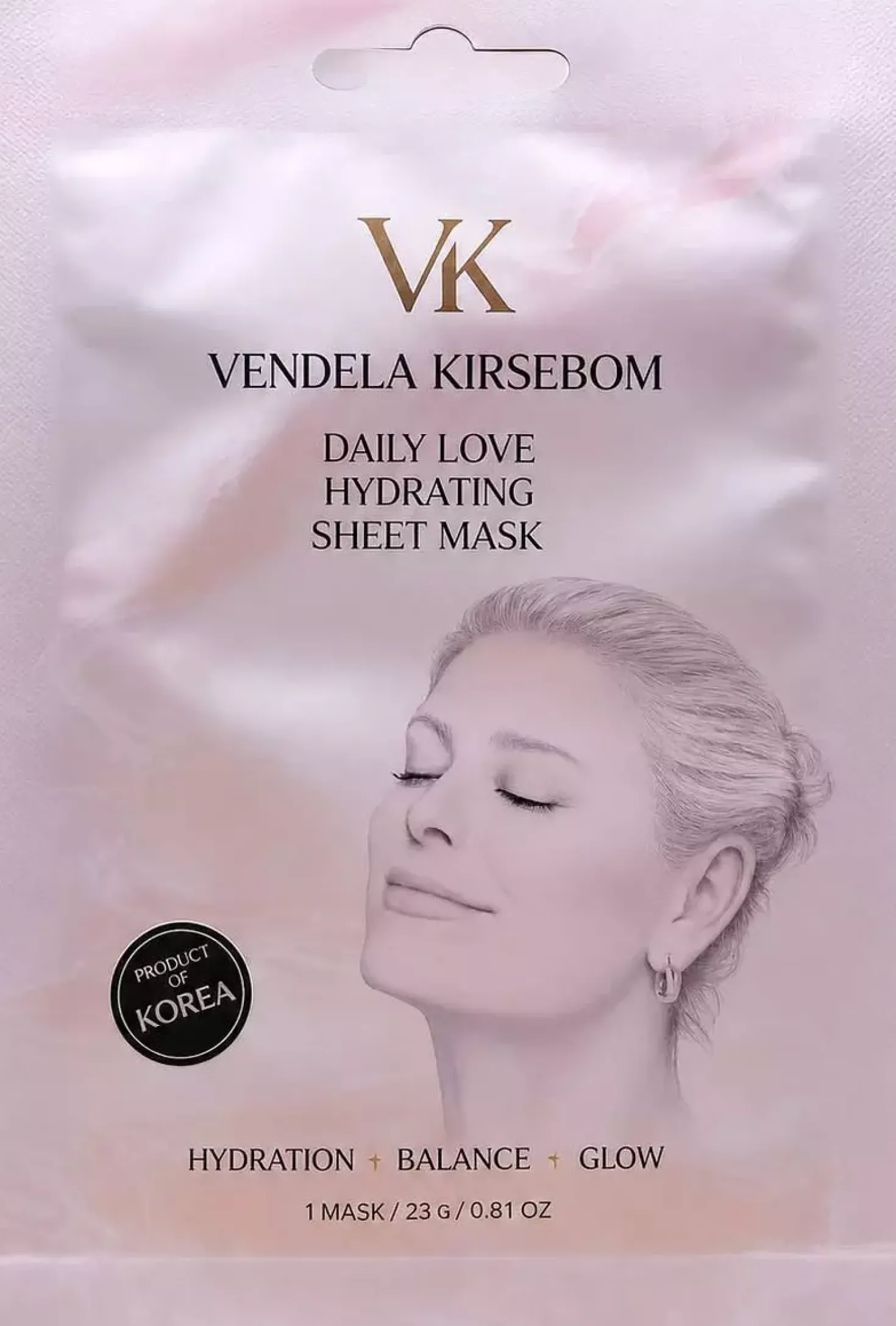 Vendela Kirsebom Daily Love Hydrating Sheet Mask 23 g