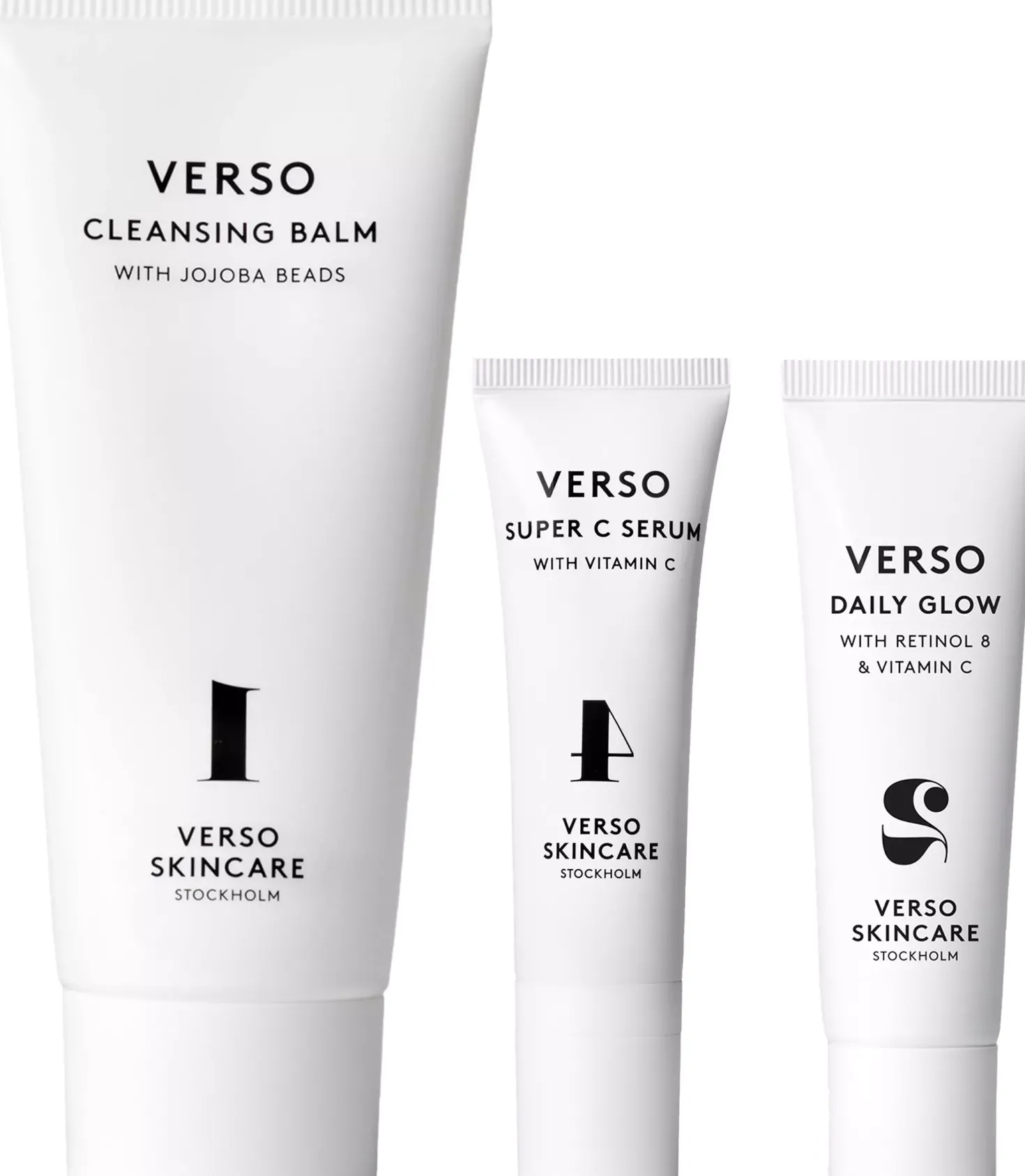 Verso Skincare Glowing Routine