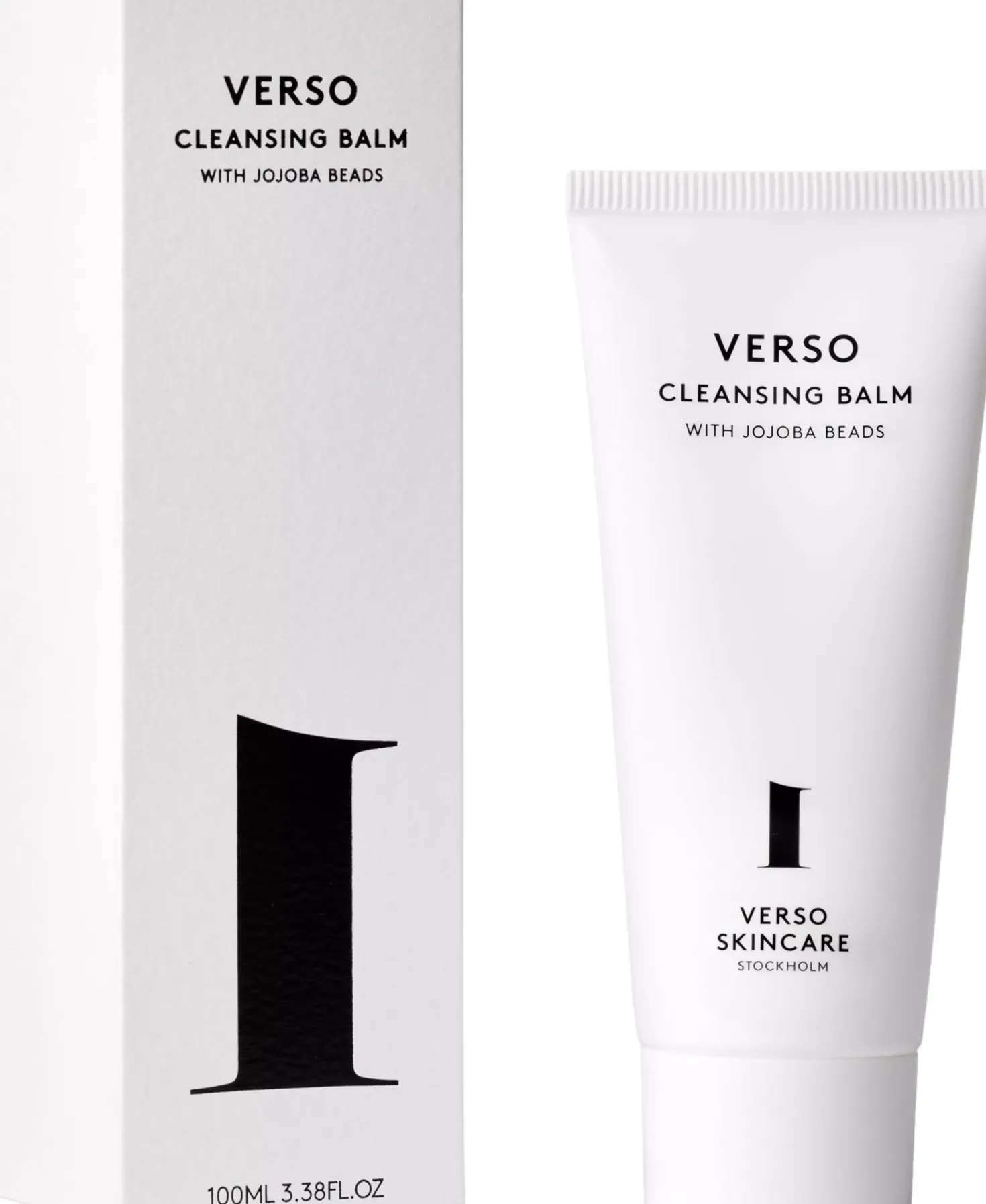 Verso Skincare N°1 Cleansing Balm With Jojoba Beads 100 ml