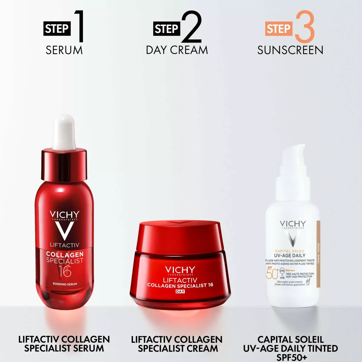 VICHYCapital Soleil Capital Soleil Uv-age Daily Pigment Light SPF50+ 40 ml