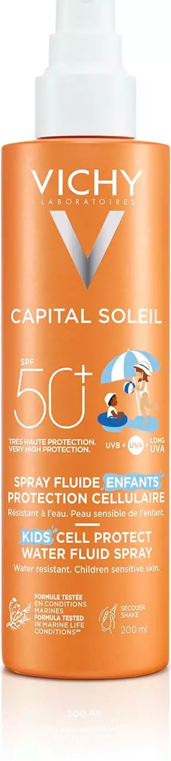 VICHYCapital Soleil Kids Cell Protect UV spray SPF50+ 200 ml