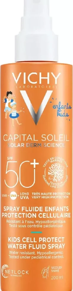 VICHYCapital Soleil Kids Cell Protect UV spray SPF50+ 200 ml