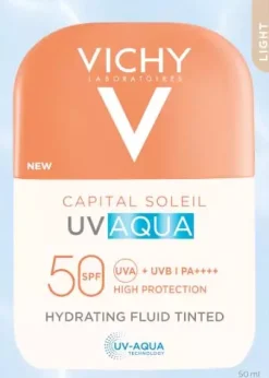 VICHYDaily UV Capital Soleil UV-aqua Hydrating Fluid Tinted SPF50 50 ml