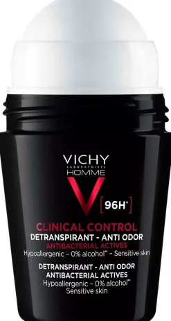 VICHYHomme Clinical Control 96hr Roll-on Antiperspirant 50 ml
