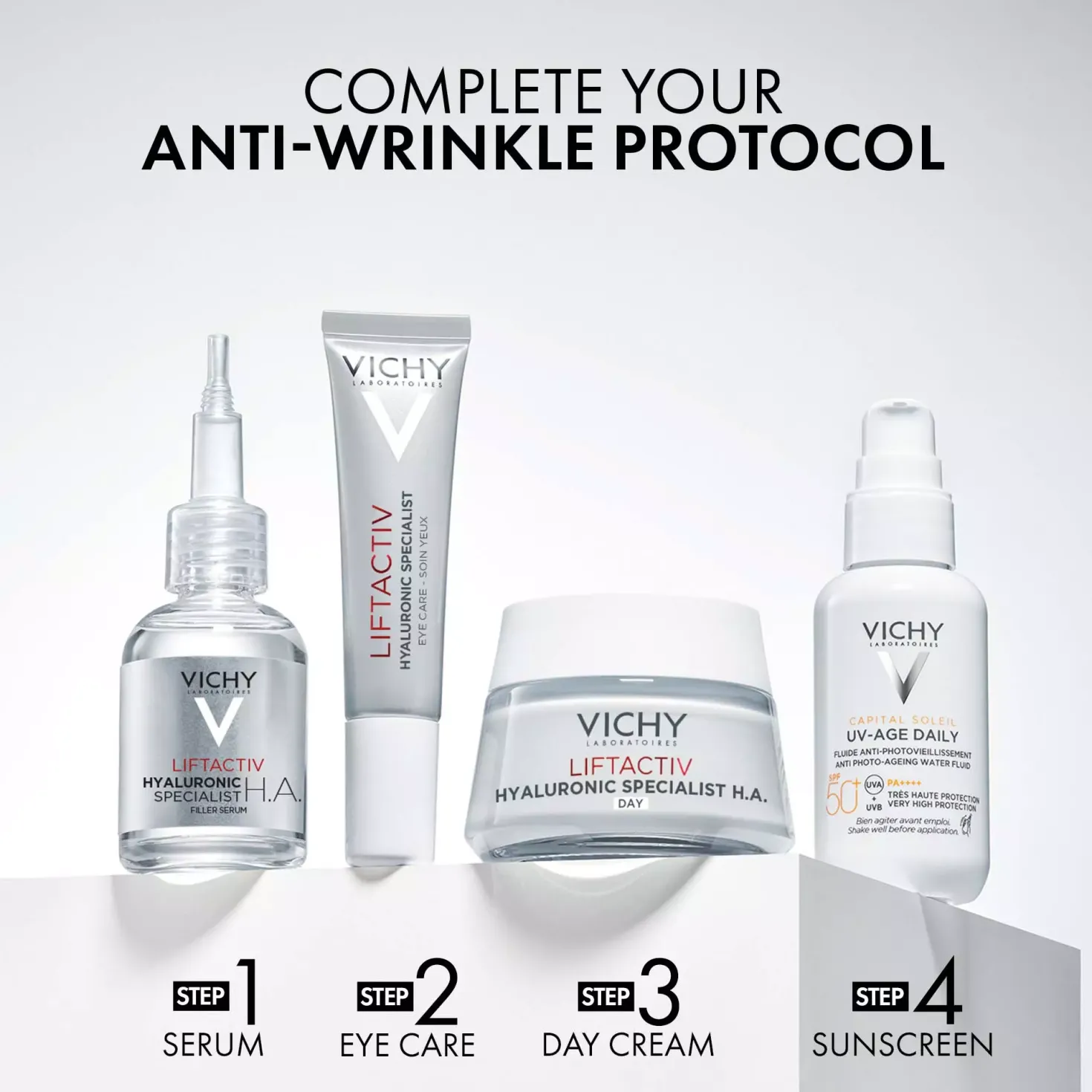 VICHYLiftactiv H.A. Anti-Wrinkle Day Cream Dry Skin 50 ml