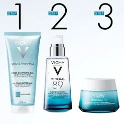 VICHYMineral 89 100H Moisture Boosting Cream, Fragrance-free 50 ml