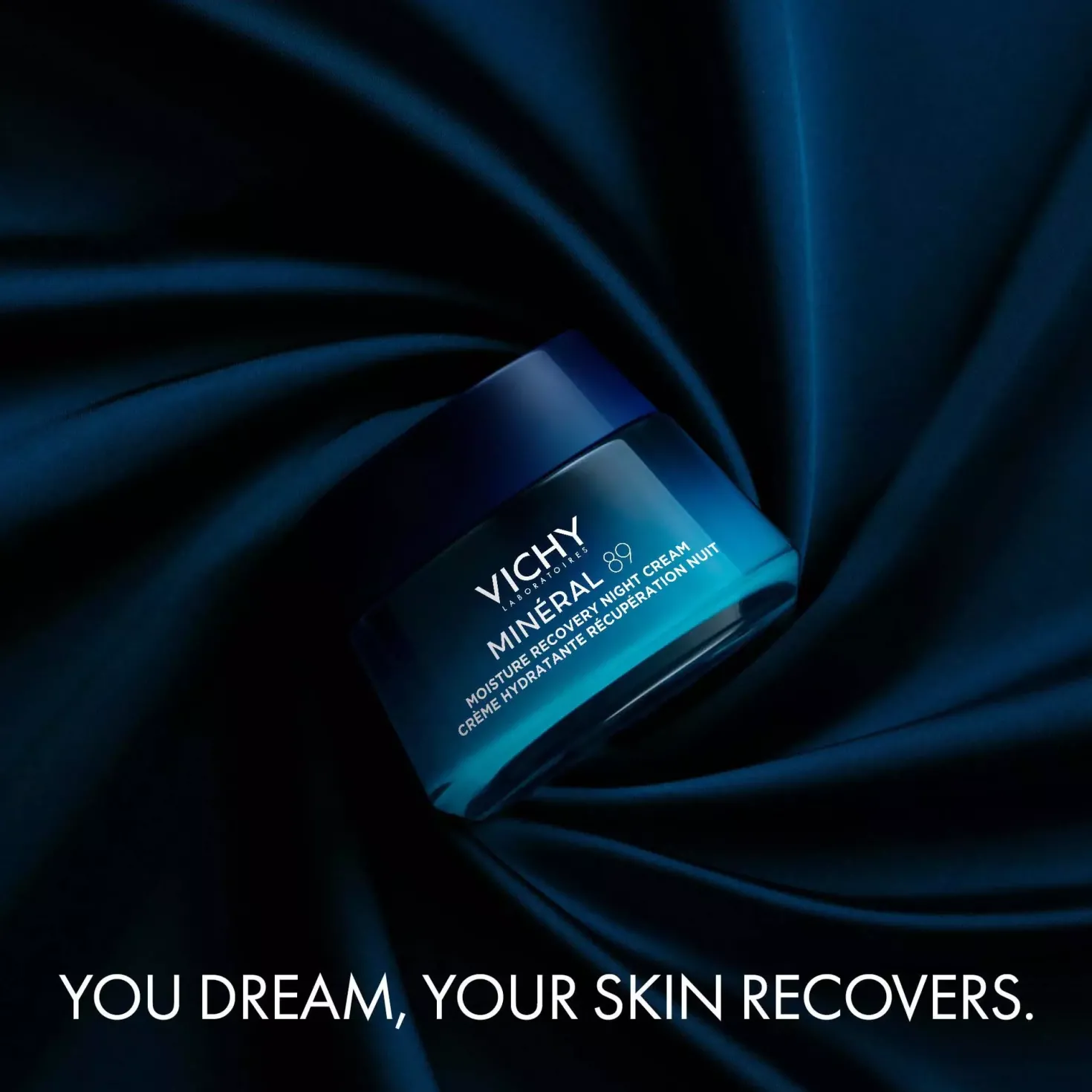 VICHYMinéral 89 Moisture Recovery Night Cream 50 ml