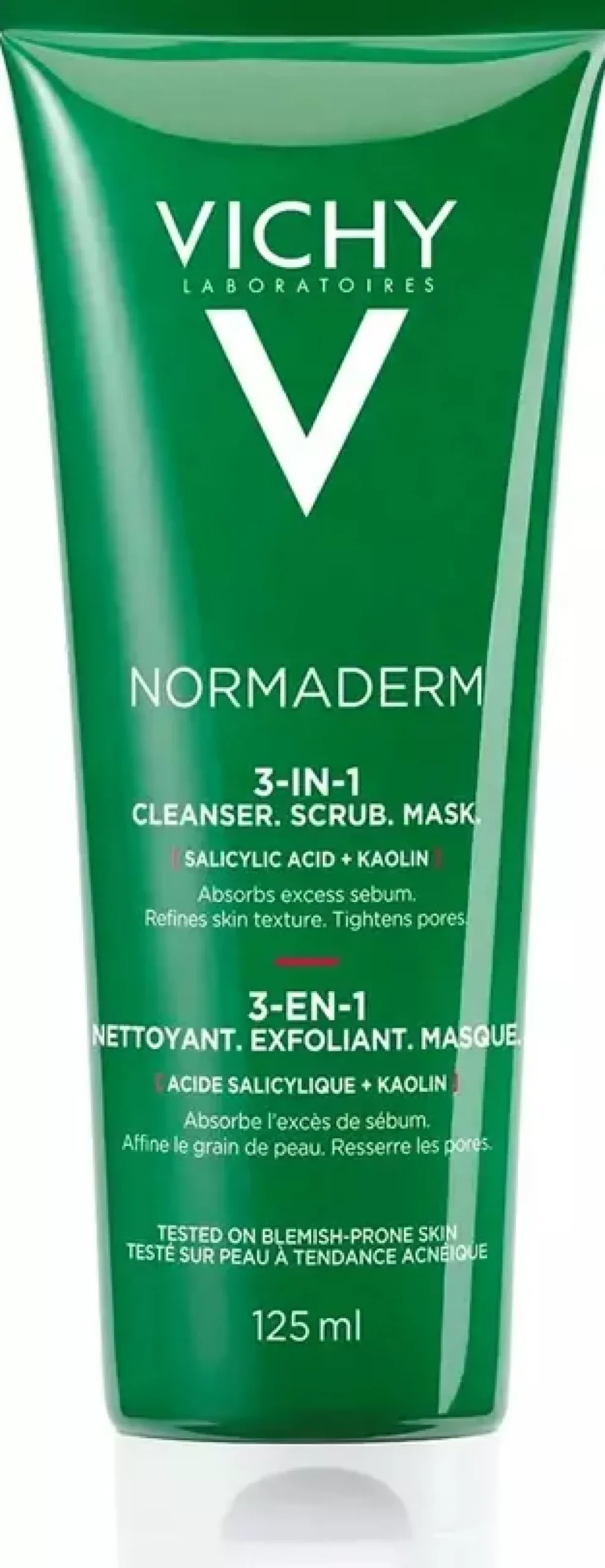 VICHYNormaderm 3-in-1 Cleanser, Scrub & Mask 125 ml