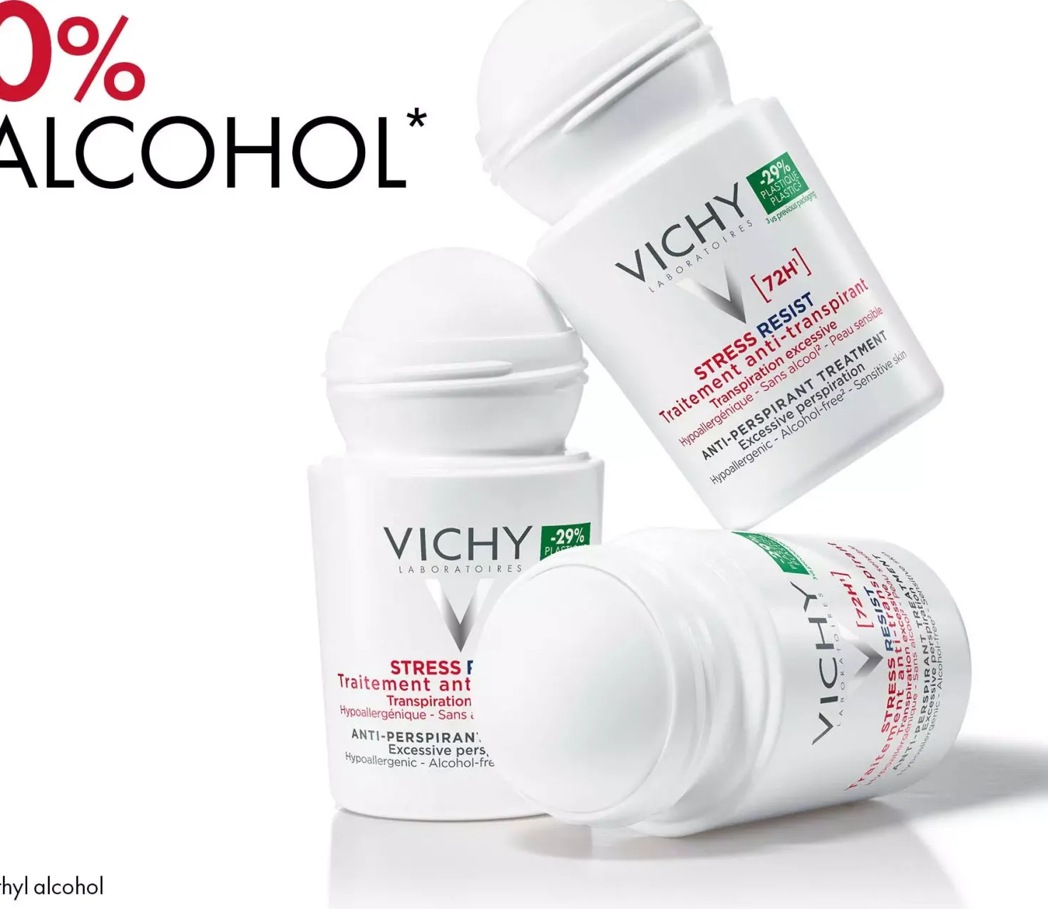 VICHY Roll On 72HR Stress Resist Anti-perspirant Intensive Treatment
