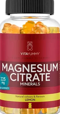 VitaYummy Magnesium Citrate Lemon 60 stk