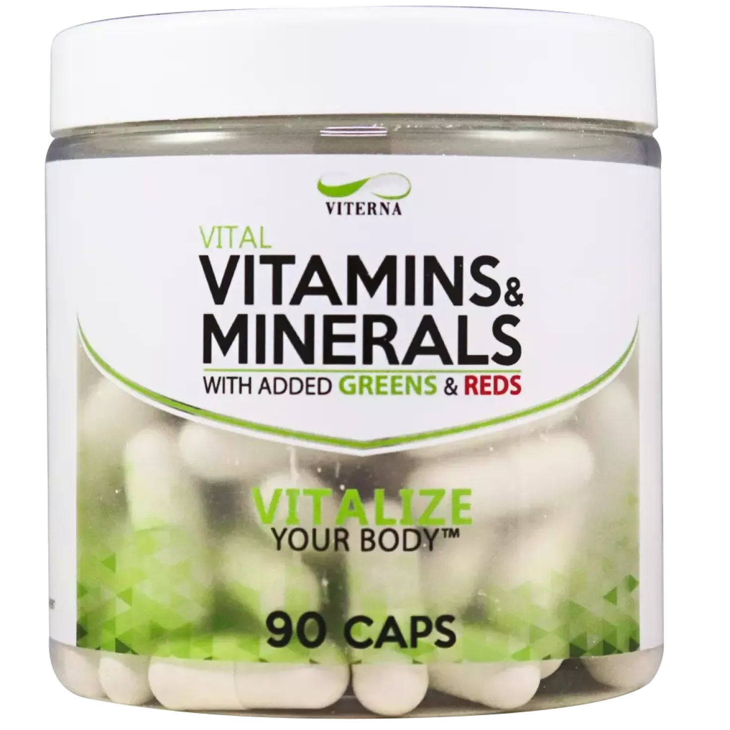 Viterna Multivitamin/Mineral/Greens/reds 90 caps