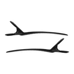 WatercloudsBlack Brush Metallic Styling Clips