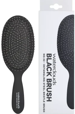 WatercloudsBlack Brush No.32 Detangling Steel Bristle Brush