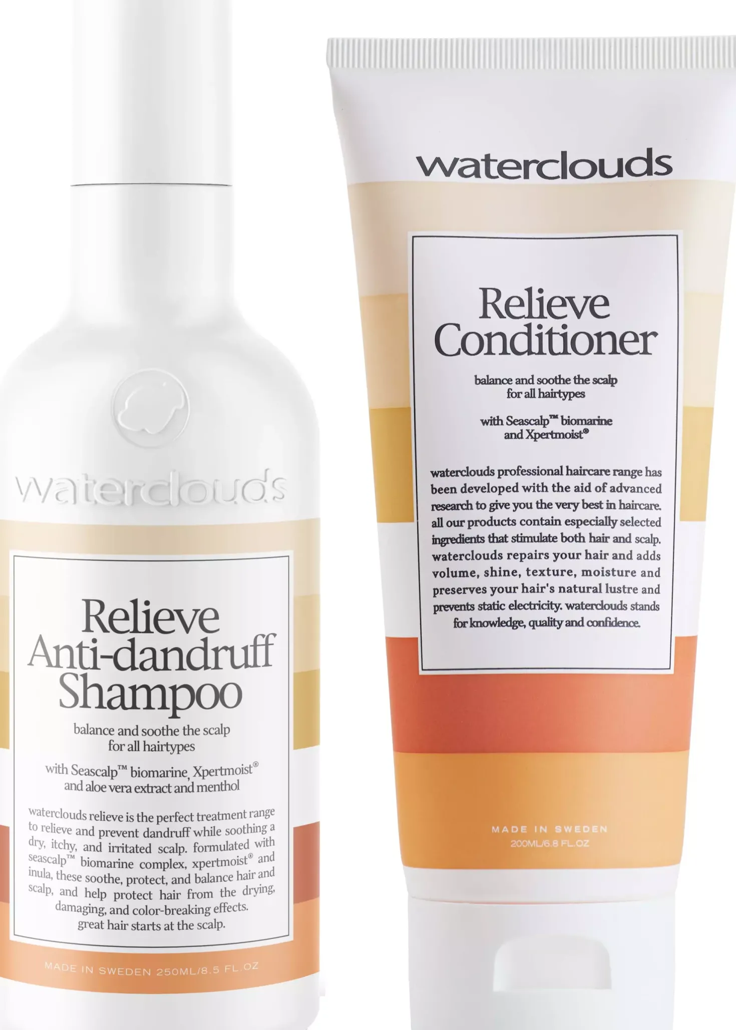 WatercloudsRelieve Anti-dandruff Shampoo 250 ml & Conditioner 200 ml