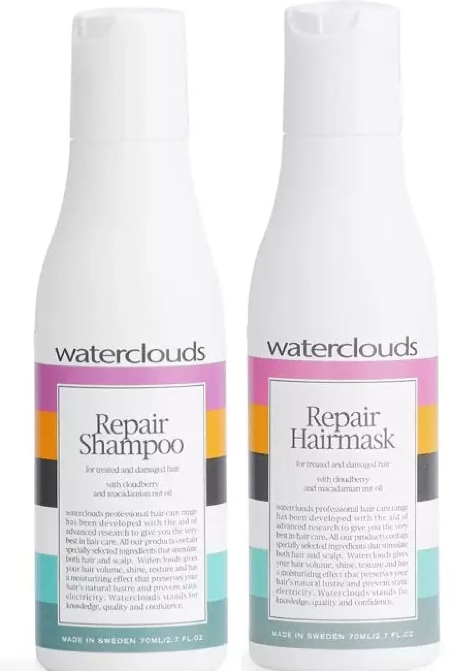 WatercloudsRepair Shampoo 70 ml & Hairmask 70 ml