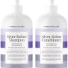 WatercloudsSilver Refine Shampoo 1000 ml & Conditioner 1000 ml