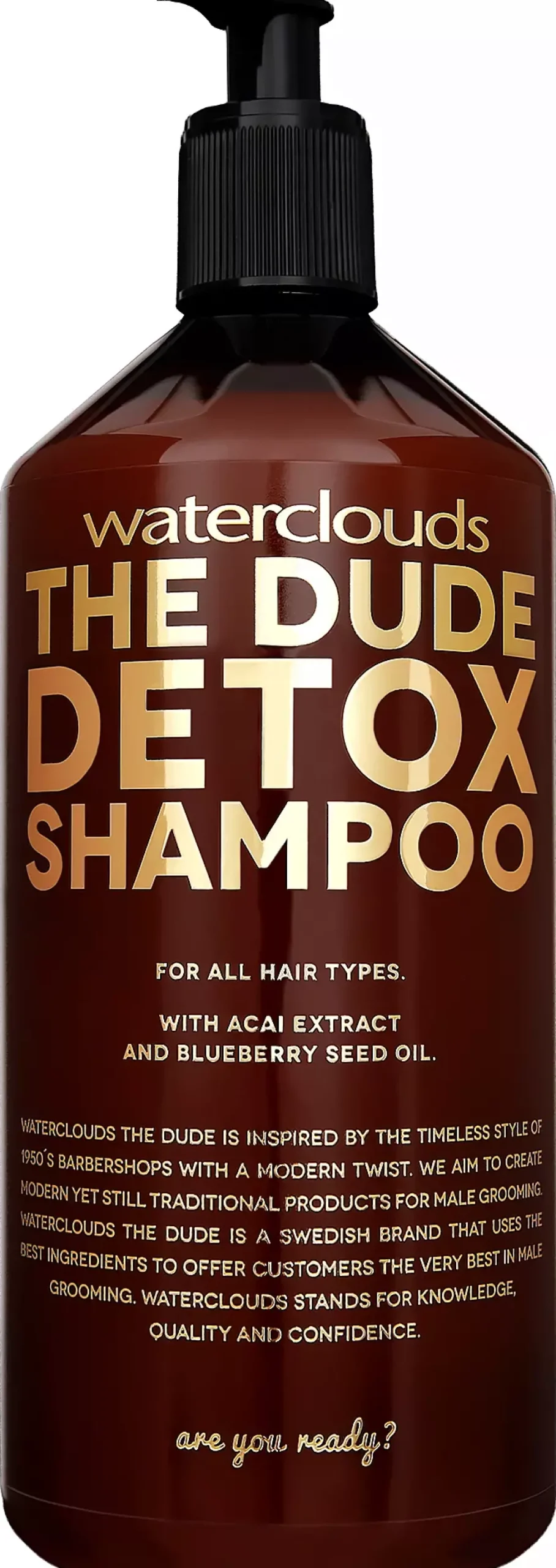 WatercloudsThe Dude Detox Shampoo 1000 ml