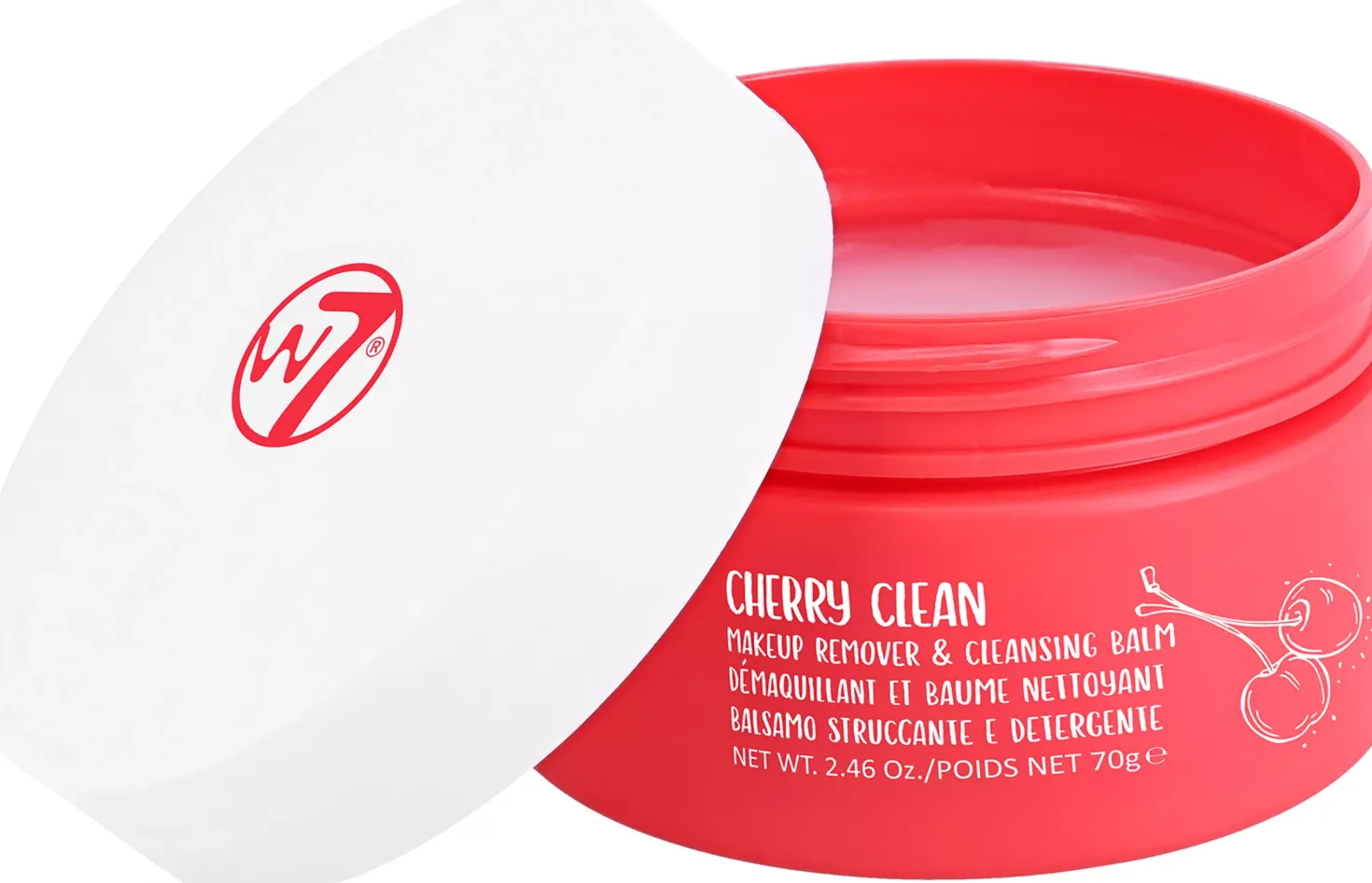 W7 Cherry Clean Makeup Remover & Cleansing Balm 70 g