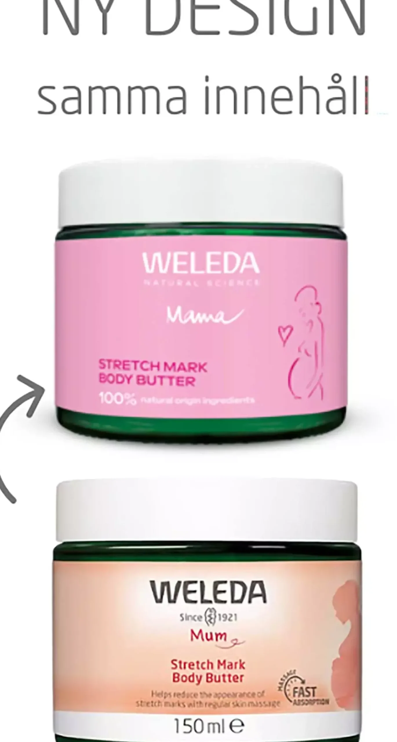 WeledaMum Stretch Mark Body Butter 150 ml