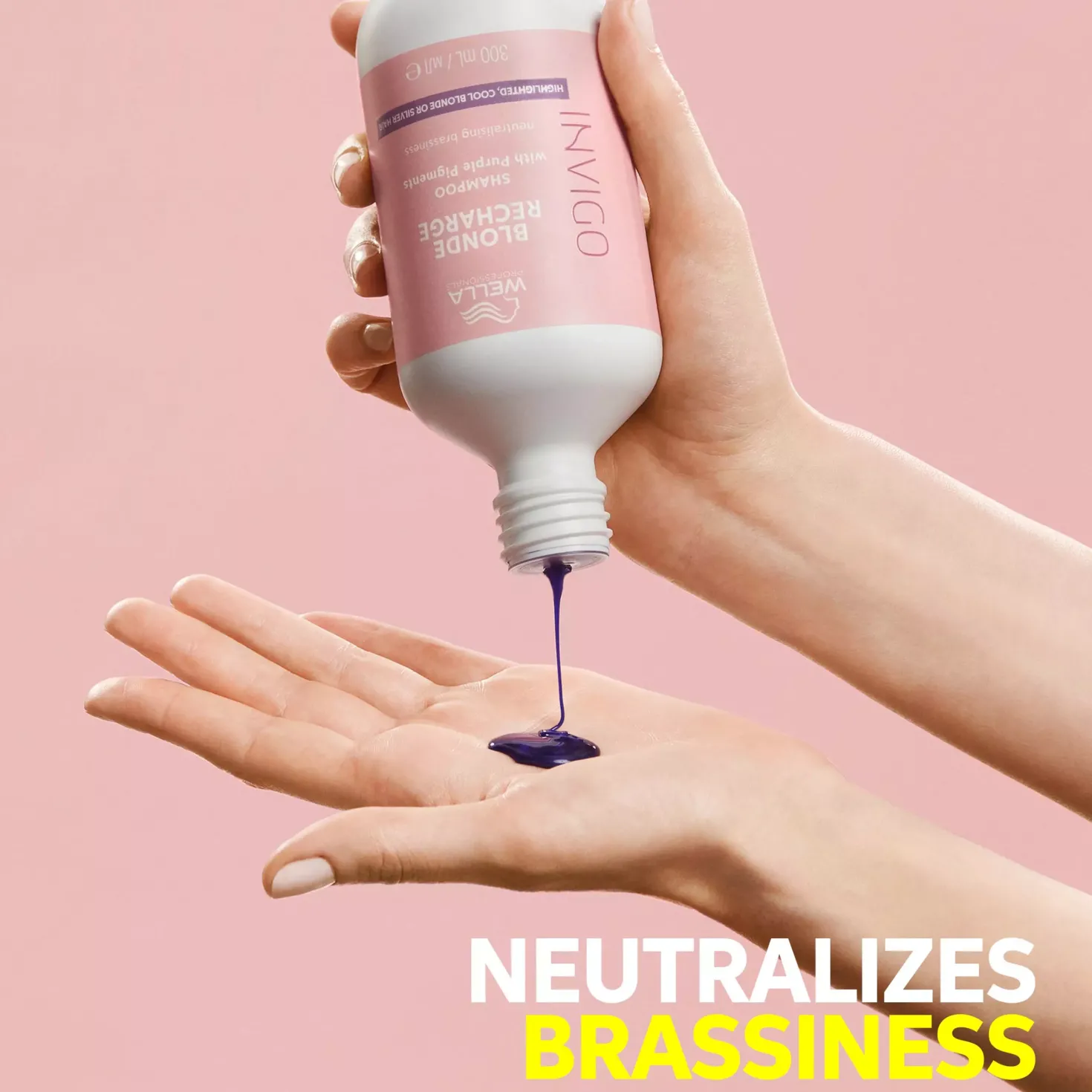 Wella ProfessionalsInvigo Blonde Recharge Cool Blonde Shampoo 1000 ml