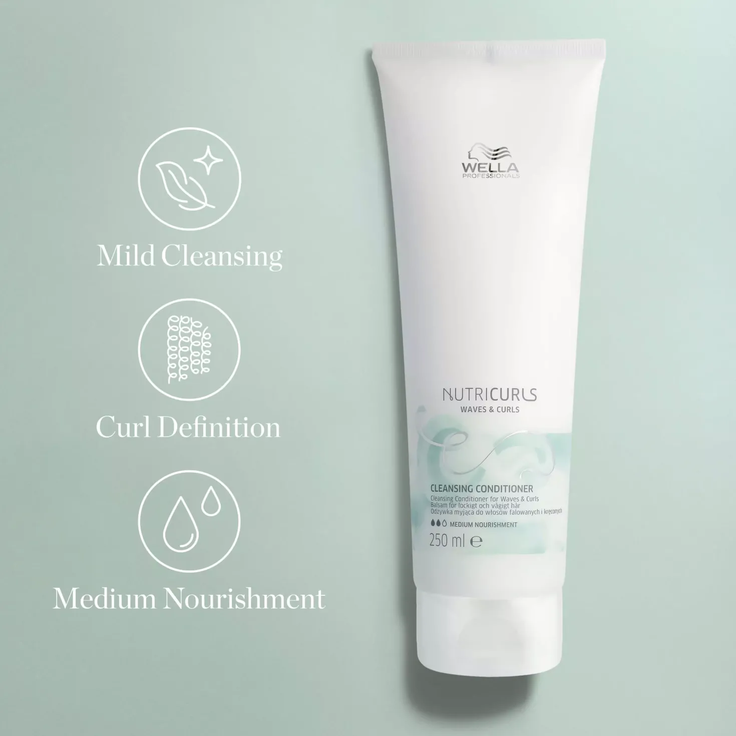 Wella ProfessionalsNutricurls Cleansing Conditioner 250 ml
