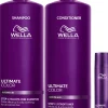 Wella Professionals Ultimate Color Bundle shampoo 1000 ml & Conditioner 1000 ml & Leave-In 95 ml