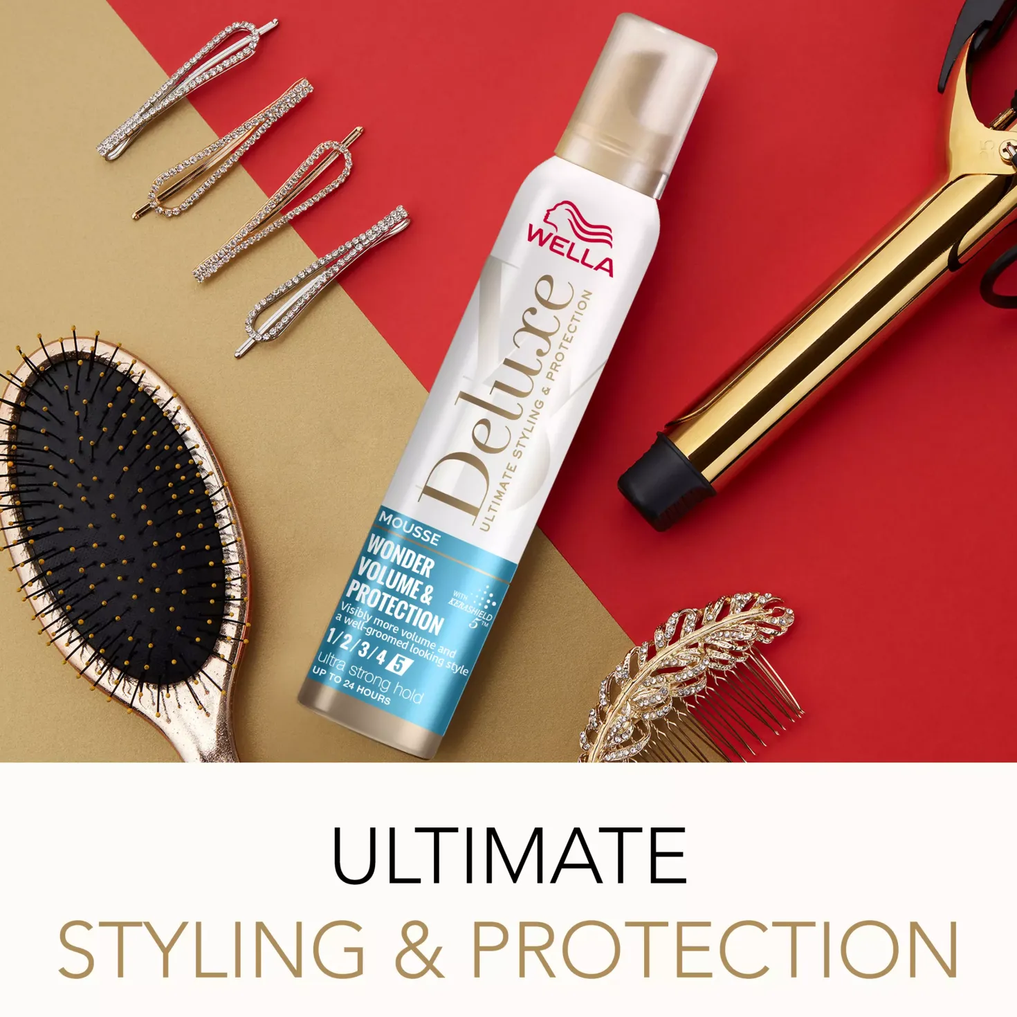 Wella StylingWella Deluxe Wonder Volume & Protection Mousse 200 ml