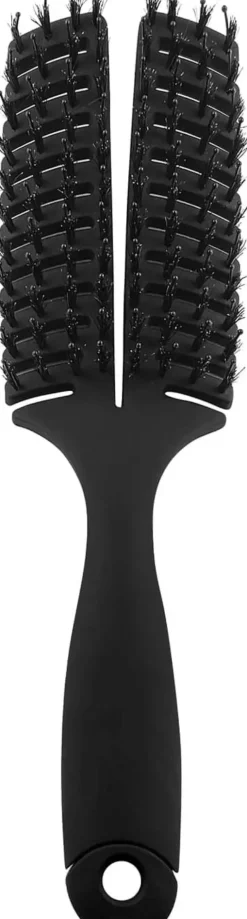 Wellness Premium Products Medium Hair Brush Black