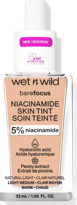 Wet n Wild Bare Focus Niacinamide Skin Tint Deep